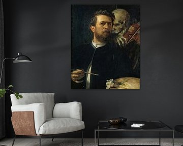 Autoportrait avec la mort au violon, Arnold Böcklin