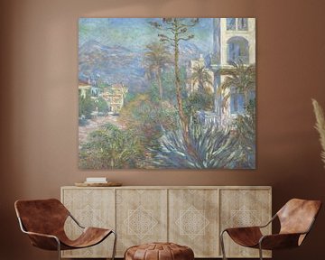 Villas à Bordighera, Claude Monet