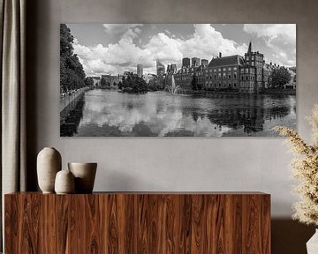 Binnenhof The Hague with Dutch skies by Arthur Scheltes