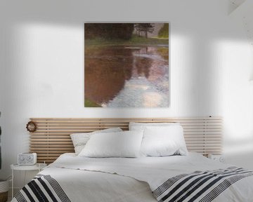 Ein Morgen am Teich, Gustav Klimt