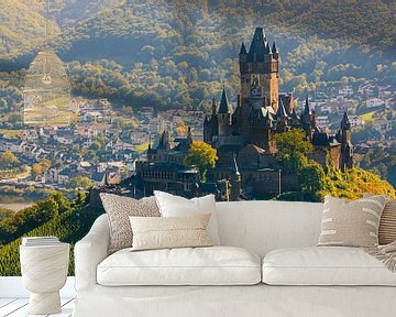 Rijksburcht Cochem, Duitsland van Henk Meijer Photography