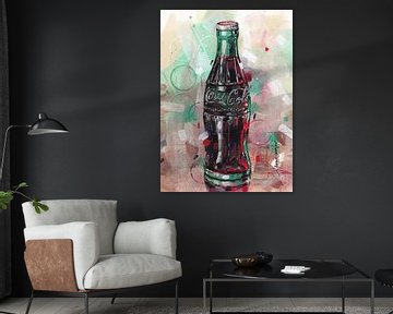 Coca Cola schilderij van Jos Hoppenbrouwers
