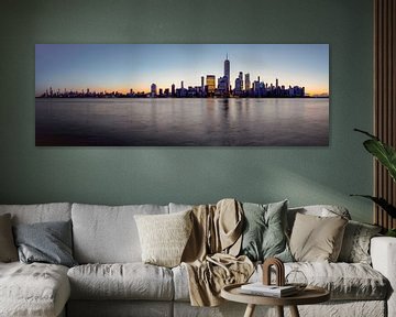 New York Skyline by Arnold van Wijk