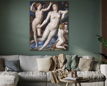 Venus, Amor und Eifersucht, Bronzino