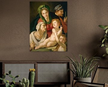 Die Heilige Familie, Bronzino