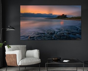 Schloss Bamburgh, Northumberland, England von Henk Meijer Photography