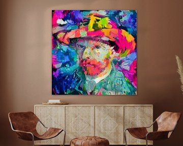 Motiv Vincent Van Gogh - Expressive Colors von Felix von Altersheim