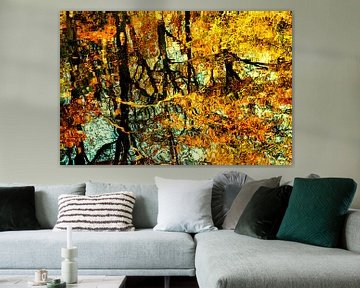 Goldener Herbst von Paula van den Akker