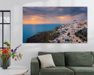 Zonsondergang Oia, Santorini, Griekenland