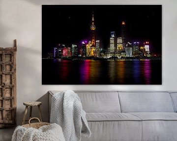 Skyline de Shanghai sur Richard Seijger