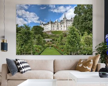 Dunrobin castle in Schotland van Hans Kwaspen