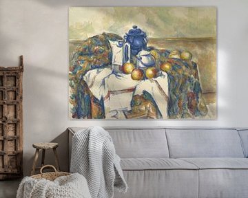 Stilleven met blauwe pot, Paul Cézanne