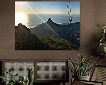 Blick vom Tafelberg von zam art