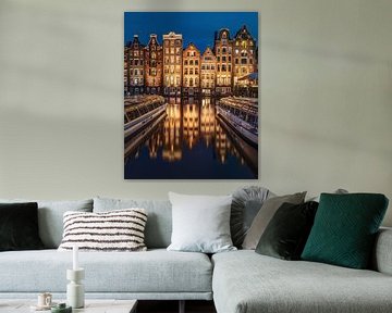 Avond in Amsterdam van Jeroen Linnenkamp