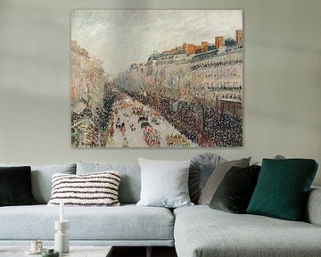 Fasching auf den Boulevards, Camille Pissarro