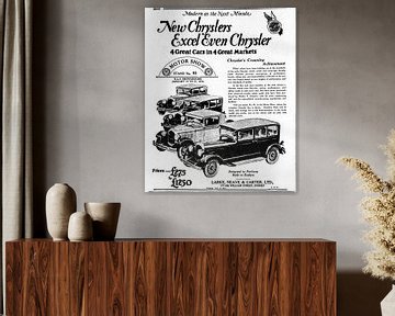 Chrysler classic ad 1928 by Atelier Liesjes