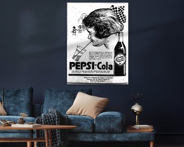 Pepsi Cola advertentie 1922 van Atelier Liesjes