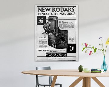 Publicité pour un appareil photo de Kodak 1931 sur Atelier Liesjes