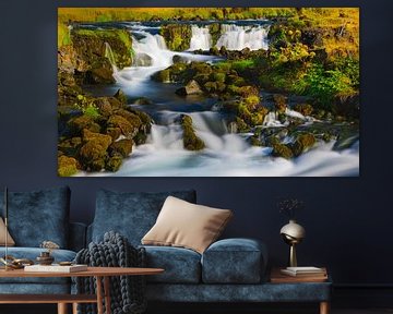 Wasserfälle bei Kirkjubaejarklaustur, Island von Henk Meijer Photography