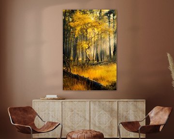 Golden Autumn van Thomas Jansen