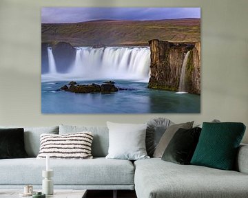 Wasserfall der Godafoss, Island von Henk Meijer Photography
