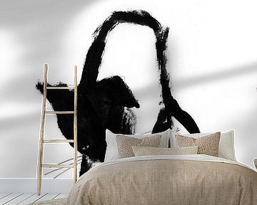 Black cat by Corine Teuben