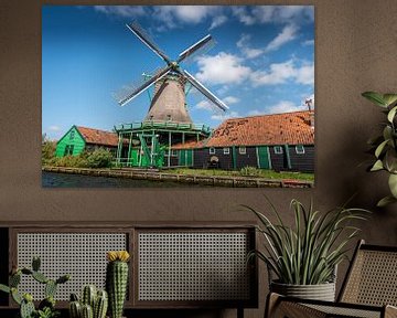 Molen op de Zaanse Schans van Okko Meijer