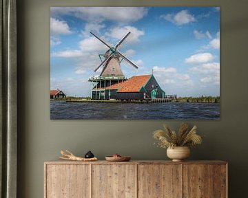 Mill on the Zaanse Schans by Okko Meijer