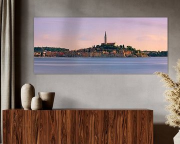 Panorama Rovinj, Istrie, Kroatie van Henk Meijer Photography