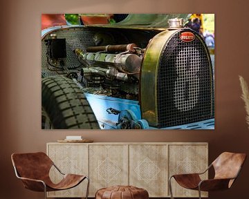 Bugatti Type 35 motor van Sjoerd van der Wal