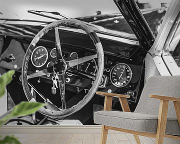 Bugatti Type 57 Berline klassieke auto interieur van Sjoerd van der Wal Fotografie