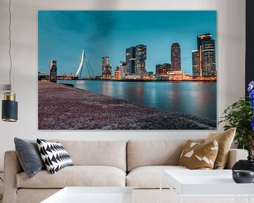 Head of South, Rotterdam by night by Captured By Manon