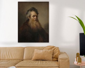 Portret van een oude man, Rembrandt