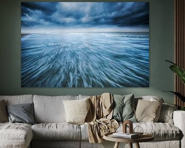 Noordzeestrand op Texel. van AGAMI Photo Agency