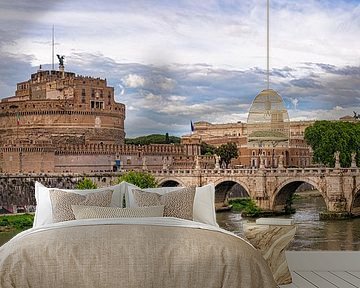 Rom - Engelsbrücke - Schloss Sant'Angelo