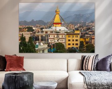 Bodnath Stupa in Kathmandu, Nepal von Jan Schuler