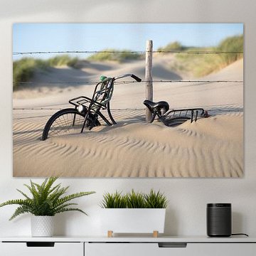 Vélo dans le sable