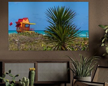 Paysage de dunes de Miami Beach sur Peter Leenen