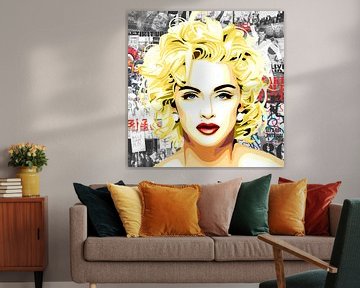 Madonna -'Achtziger Jahre'. von Jole Art (Annejole Jacobs - de Jongh)