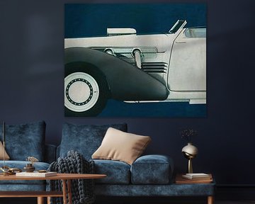 Cord 812 Concept Roadster Painting van Jan Keteleer