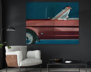 Ford Mustang Converteerbare 1964 van Jan Keteleer