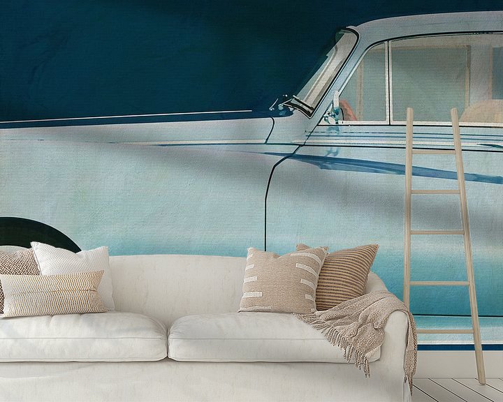 Sfeerimpressie behang: Rolls Royce Silver Cloud III 1963 van Jan Keteleer
