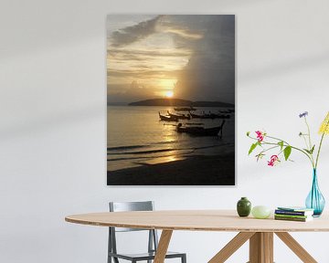Zonsondergang Thailand by Marije van der Meij