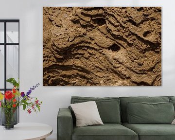 Sandsteinerosion abstrakte Linien von Edith van Aken