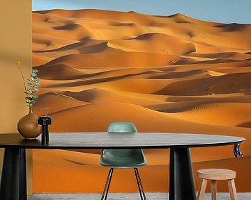 Very Chebbi desert near Merzouga, Morocco by Henk Meijer Photography