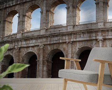 The Colosseum in Italy. by Menno Schaefer
