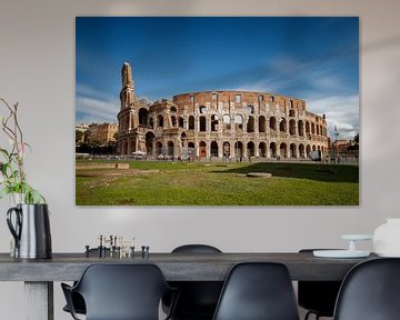 The Colosseum in Italy. by Menno Schaefer