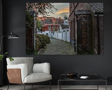 Der kleine Beginenhof in Gent, Belgien von Maarten Hoek