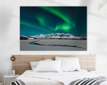 Aurora in IJsland van Ramon Stijnen
