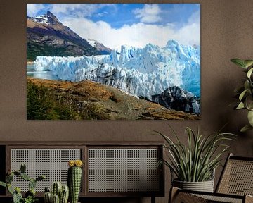Perito Moreno-gletsjer in buitenaards landschap van Geert Smet